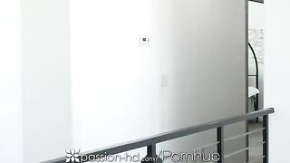 A stunning blonde, Blake Blossom, gets fucked and facialed in an intense scene