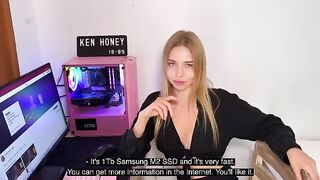 A hot babe from California got fucked for a discount