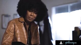 Detective Misty Stone got banged on the police table