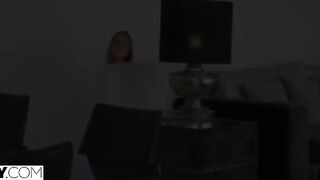 Kelly celebrates her birthday with an anal threesome and a special surprise
