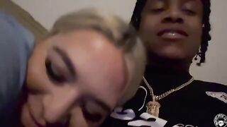The fat ass of the PAWG Rharri Rhound was slapped by her roommate Lil D