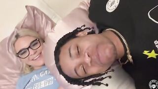 The fat ass of the PAWG Rharri Rhound was slapped by her roommate Lil D