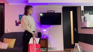 A student pays her rent with her anal virginity