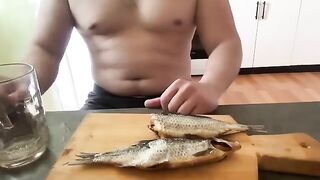 The stepdad fucked his stepdaughter after she came back from school