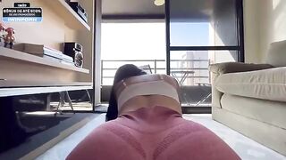My personal trainer ripped my pants and fucked me without a condom, intense stuff