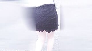 This girl is naughty and horny, she loves to get fucked in public places
