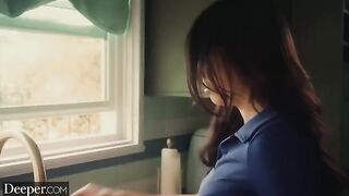 A college girl seduces her mild mannered tutor in a steamy encounter