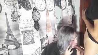 The very unfaithful girl cheats on her boyfriend over the phone