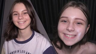 Submissive 18yo girl gets fucked hard by her dominant boyfriend