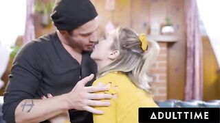 Aiden Ashley gets permission to be fucked on the first date