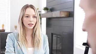 The skinny blonde girl gets fucked to get a job on Passion-HD
