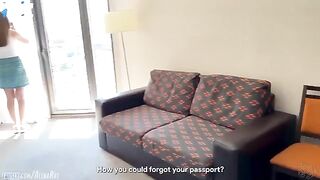 The stepson got his stepmom’s wet pussy in the hotel room