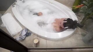 Stepbrother shared bathroom, but kept pants on, OMG!