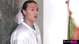 Lulu Chu wants to taste her stepbrother's cum, and she's persistent