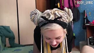 A girl was sucking the cock of her neighbor, it was an incredible experience!