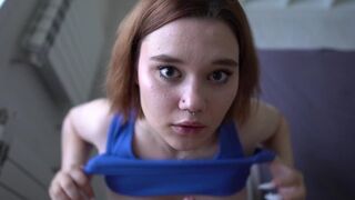 A man with a big dick fucks a sloppy whore who loves to gag