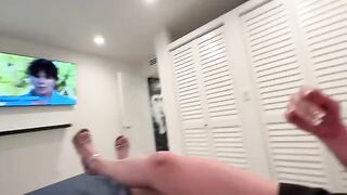 A hot blonde realtor gets fucked by her client in a steamy session