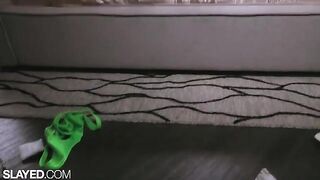 Fit lesbians Vanna and Alexis have hot sex with toys