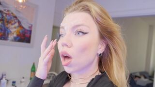 A cute girl's tight pussy made a guy cum three times and once on her face