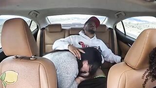 5 Star Uber Fuck with Frecklemonade, Tokyo Leigh, and a thrilling facial finish