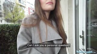 A hot young babysitter gets fucked by a stranger in her apartment for cash