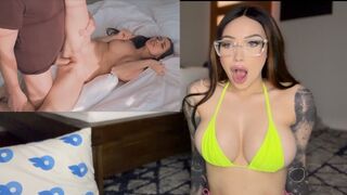 Girl with a Luxury Ass, fucked by her Stepson in an ASMR Scene