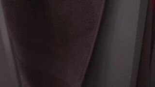 A neighbor peeped at a naked girl in the bath and got intimate