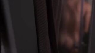 A neighbor peeped at a naked girl in the bath and got intimate