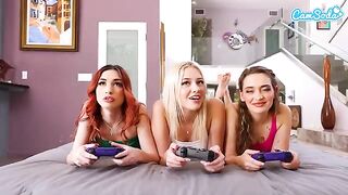 My step sister took my PS5 so I fucked her and her friends