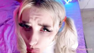 Hardcore step sister sex with mouth fucking and huge ass pounding