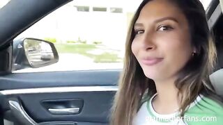 Petite teen Gianna Dior gets picked up and fucked hard