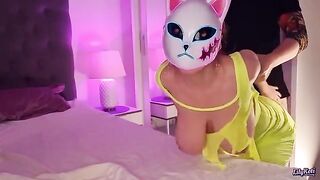 I was invited by a hot busty babe to her house but I got lucky to fuck her