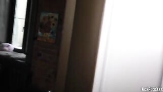 I fucked a girl with big tits and hard nipples, she was a real professional