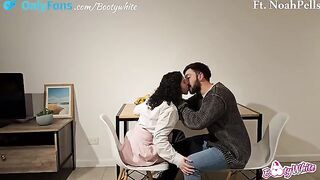 We study together and end up fucking, featuring Noah Pells' intense action