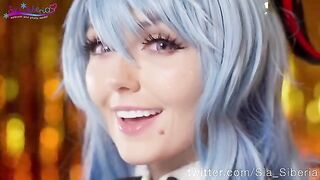 A Merry Christmas treat from the stunning Sia Siberia in a captivating cosplay scene