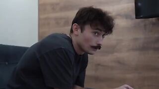 A cleaning lady got fucked by a handsome guy in a steamy encounter