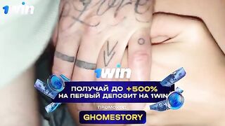 The ANAL Game. Halloween special with a hot, tattooed teen 18+