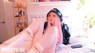 Found My Step Mom's PornHub and Stole Her Pink Panties to Play a Role