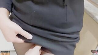I fucked my horny Asian coworker until she couldn't take it no more