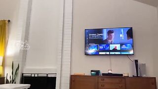 A guy on a Tinder date gets surprised by a roommate twist