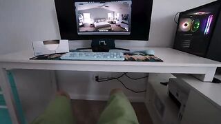 I was masturbating when my stepbrother used his drone to spy on me!