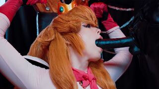 Bowser fucked Princess Peach with his BBC in doggy style