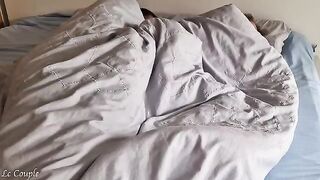 A man pulled his cock into the wife’s wet pussy early in the morning