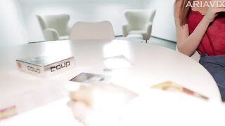 A board game turns into a sexual game with stepbrother, leading to hot sex