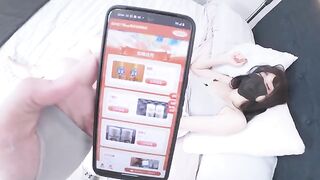 A Chinese woman was caught masturbating and forced to have sex
