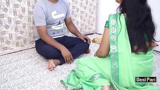 A bhabhi is getting fucked before marriage in a hardcore session