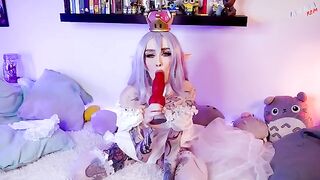 Mario finally fucked Bowsette in her tight pussy - CUT