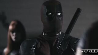 Deadpool and Black Widow fuck with Taskmaster and Yelena in a steamy foursome