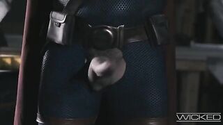 Deadpool and Black Widow fuck with Taskmaster and Yelena in a steamy foursome