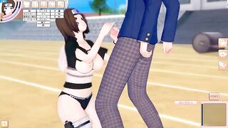 Fucked big tits Naruto Rin Nohara in 3D
